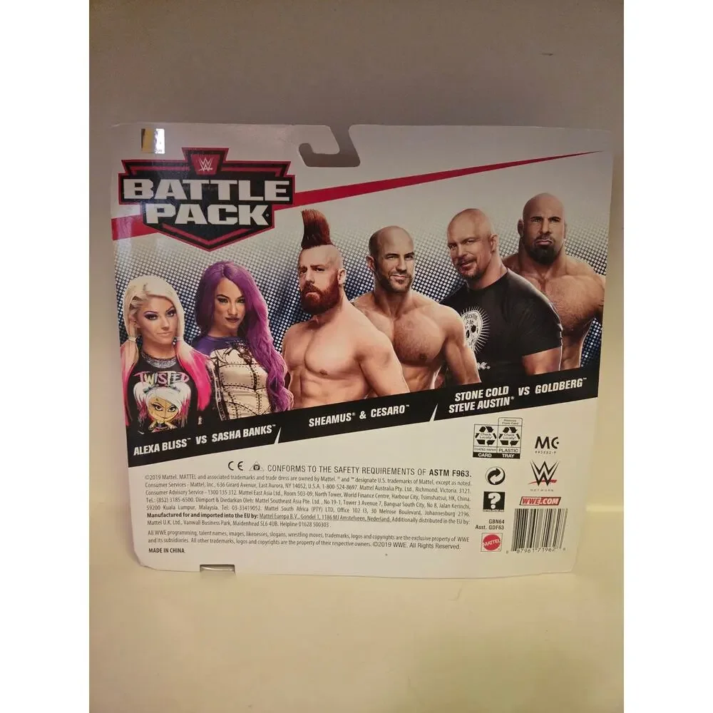 Sasha Banks vs Alexa Bliss WWE Battle Pack Series 60